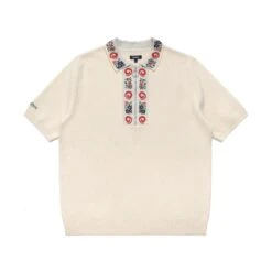 Laurent Jacquard Placket Polo