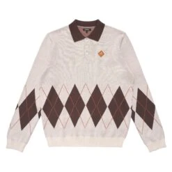 SELMA LONG SLEEVE KNIT POLO