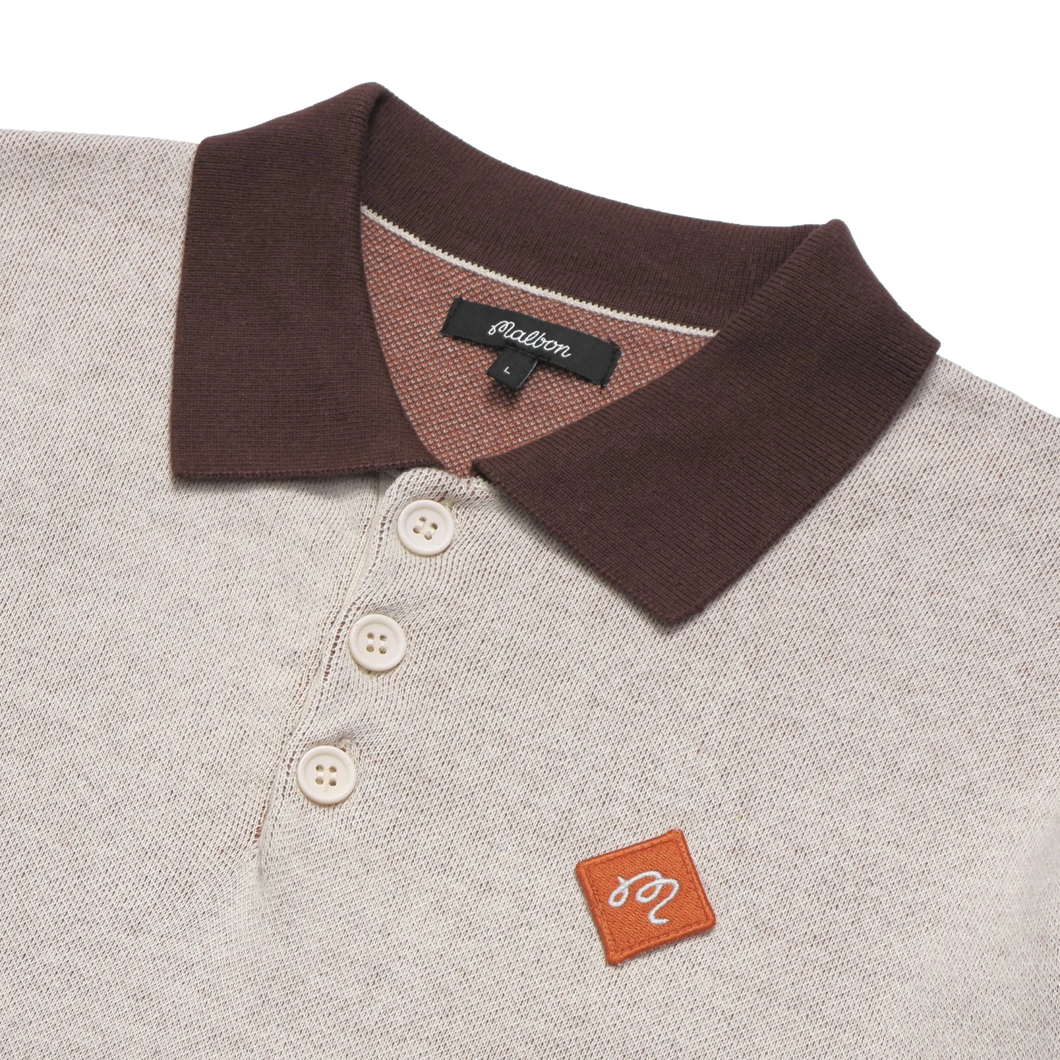 SELMA LONG SLEEVE KNIT POLO - Image 5