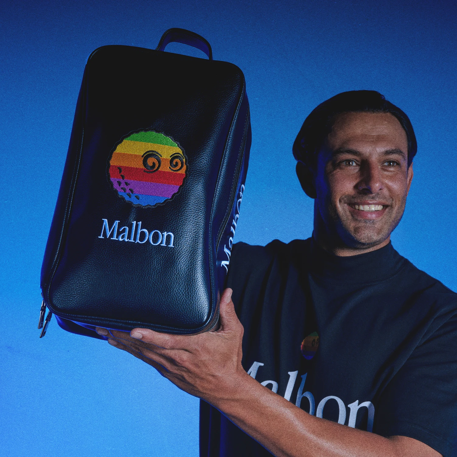 Malbon X Beams Rainbow Shoe Bag - Image 2